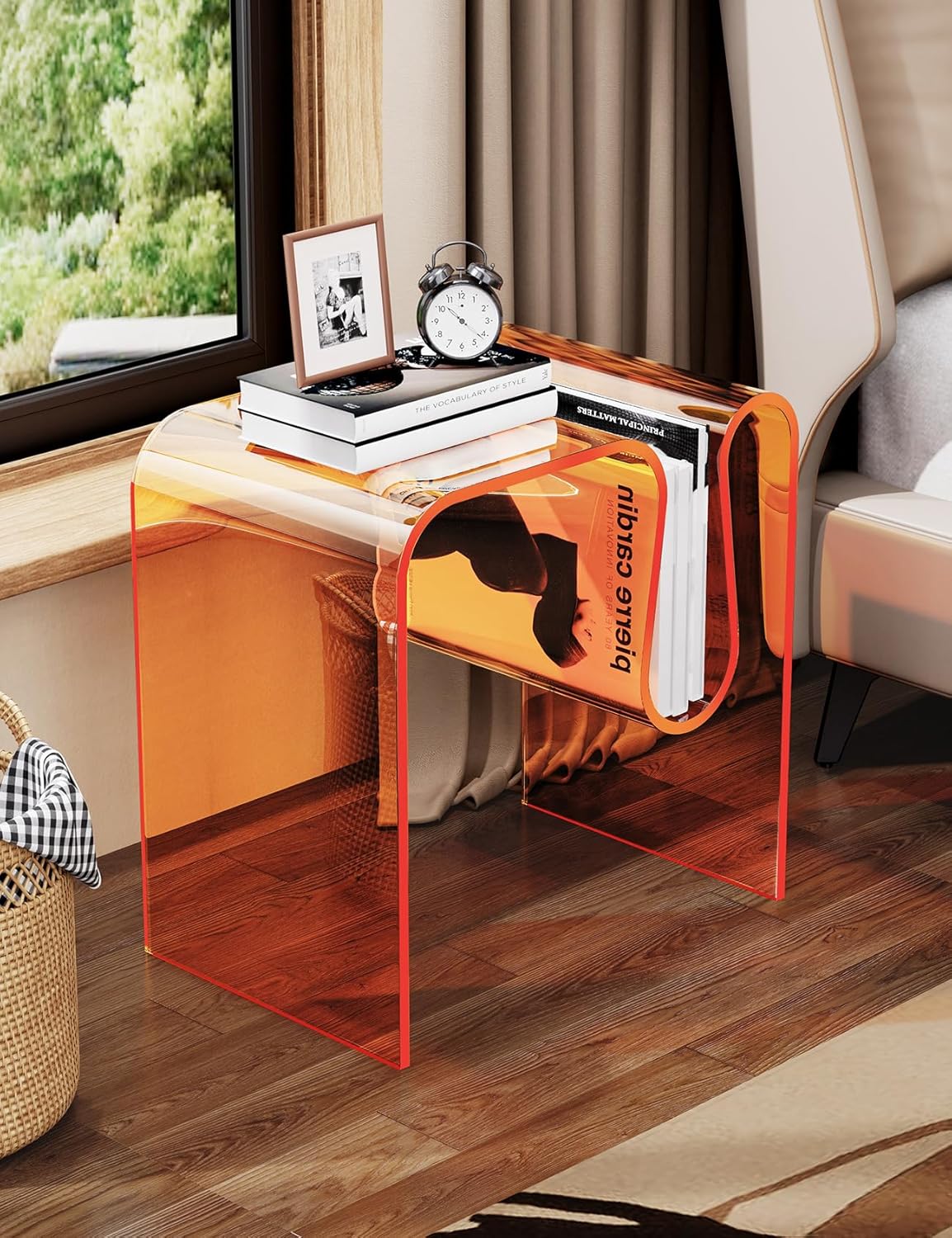 Modern Acrylic Side Table