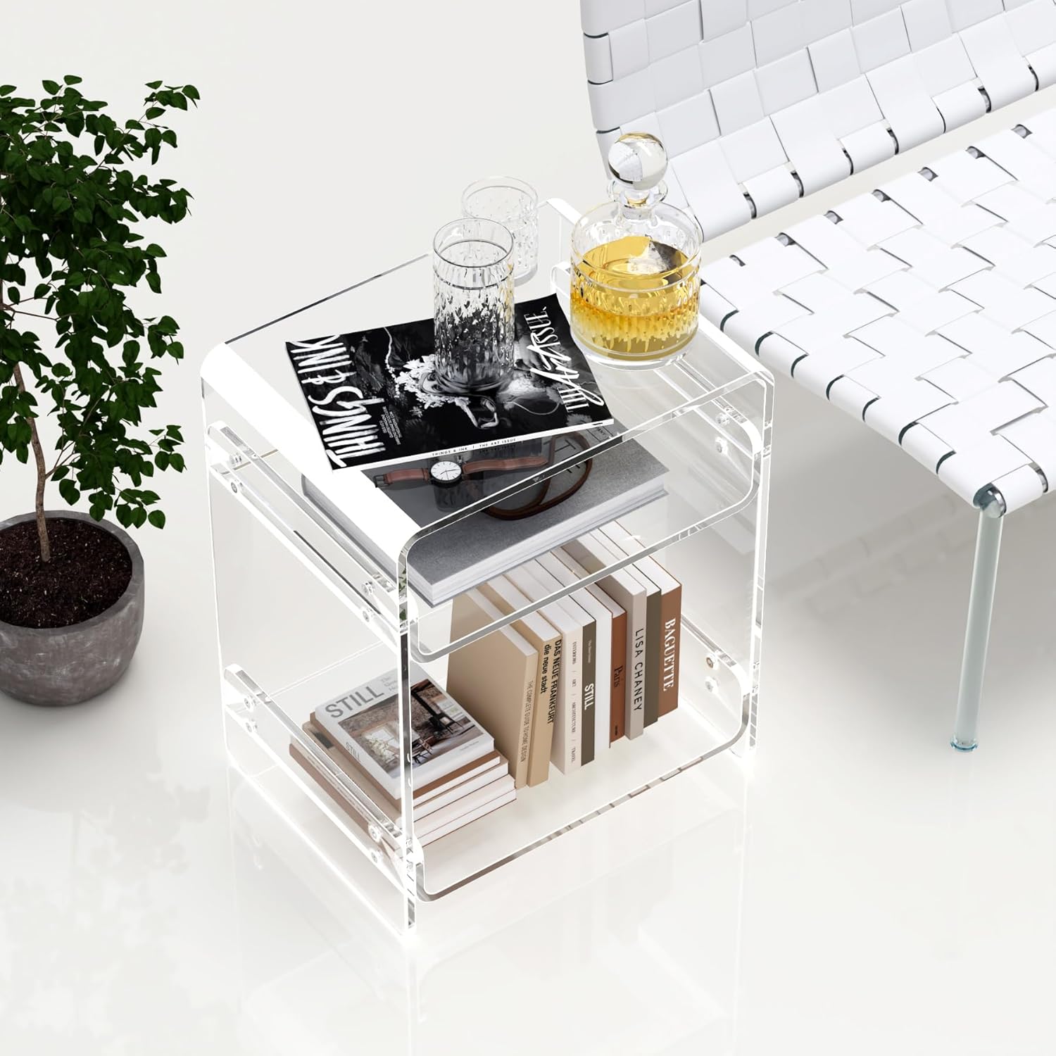 Aura Acrylic Side Table