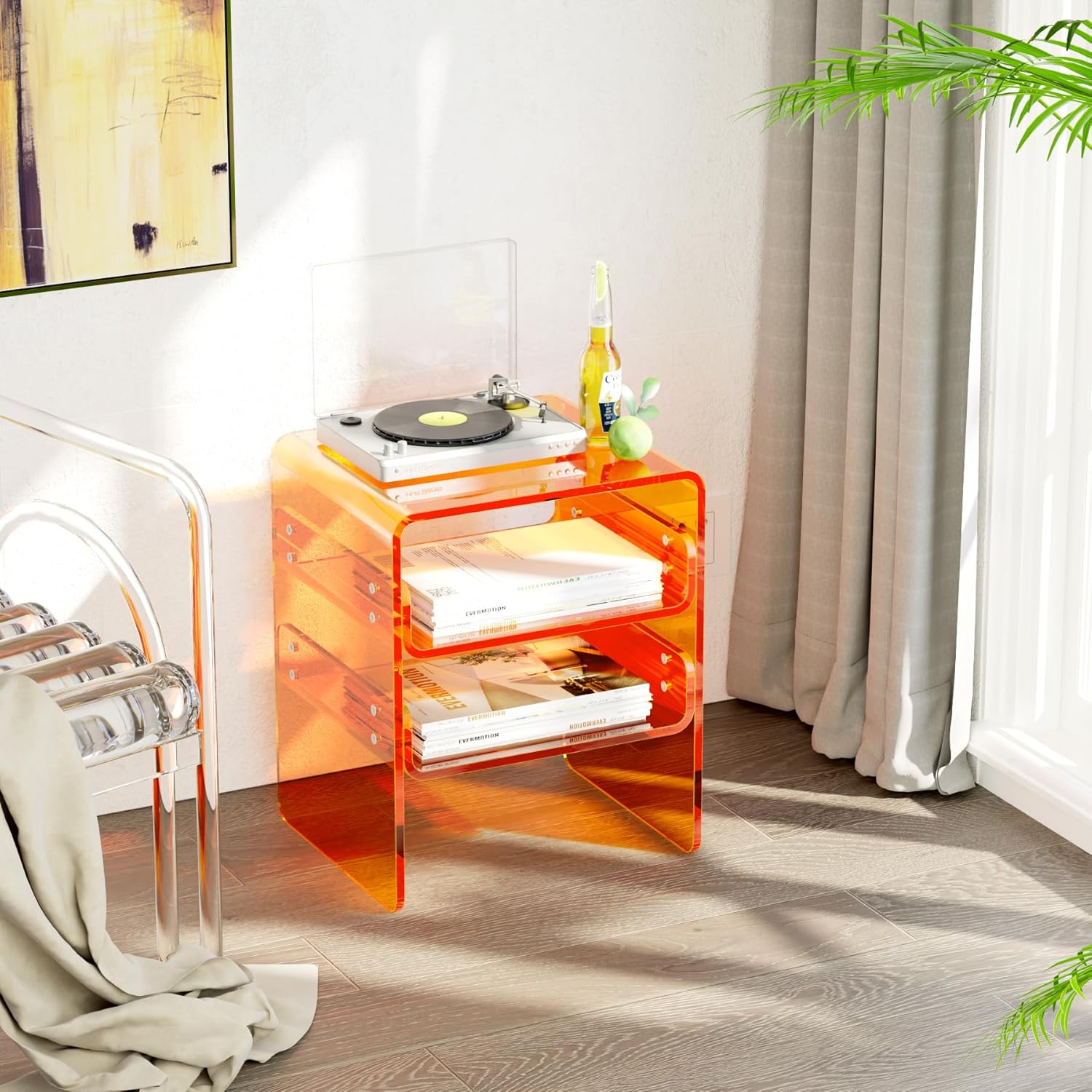 Aura Acrylic Side Table